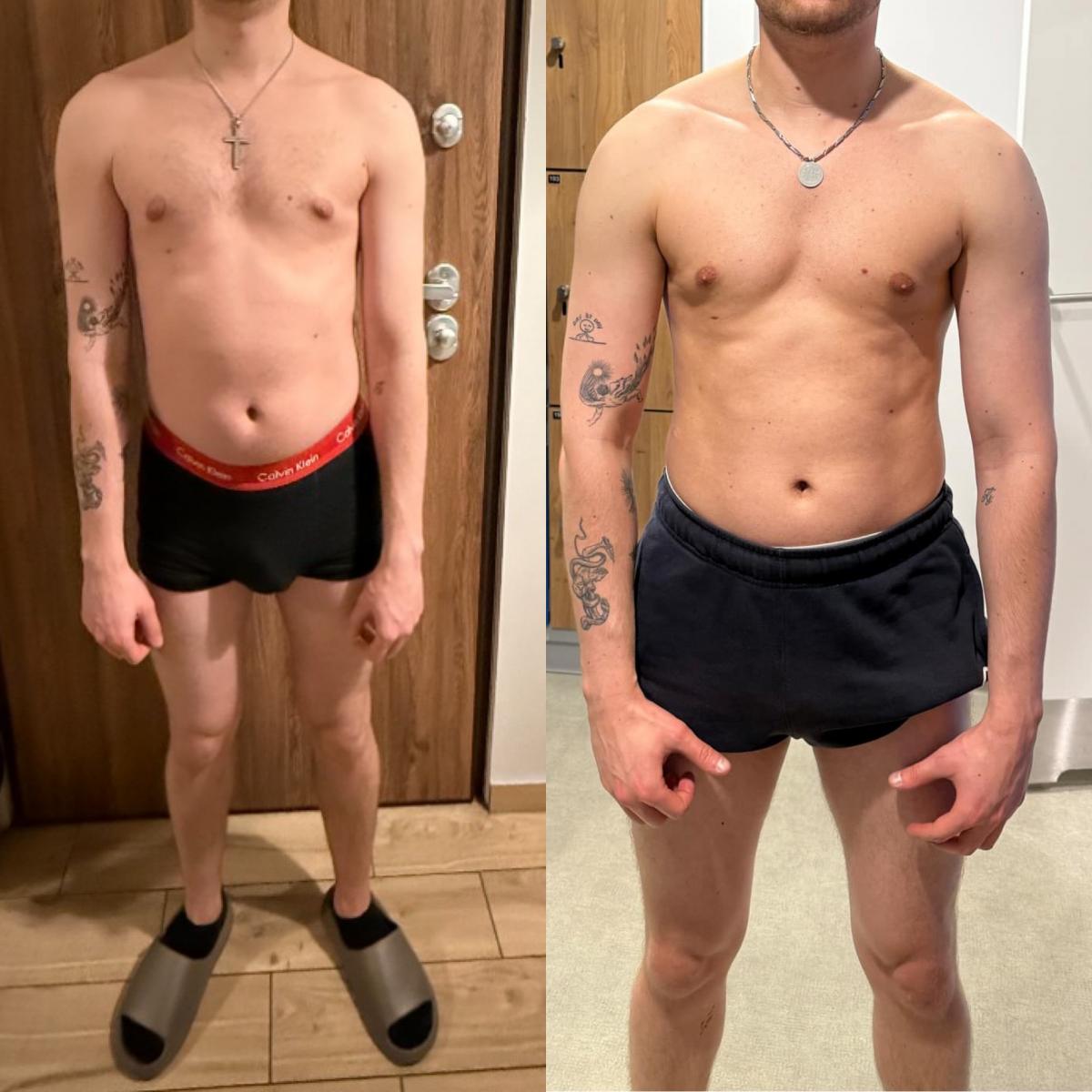 Zdjęcie przed transformacją Dominik