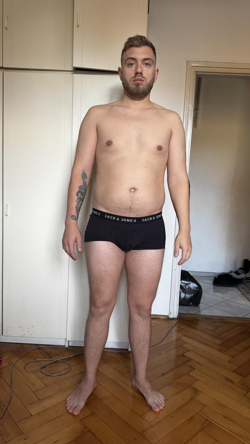 Zdjęcie przed transformacją Maciek